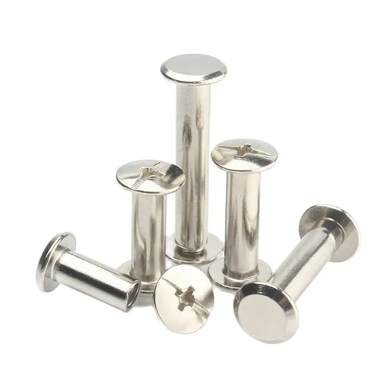 

Chicago Screws For Bag 6mm 8mm 9mm 10mm Silver Gold Brass Black