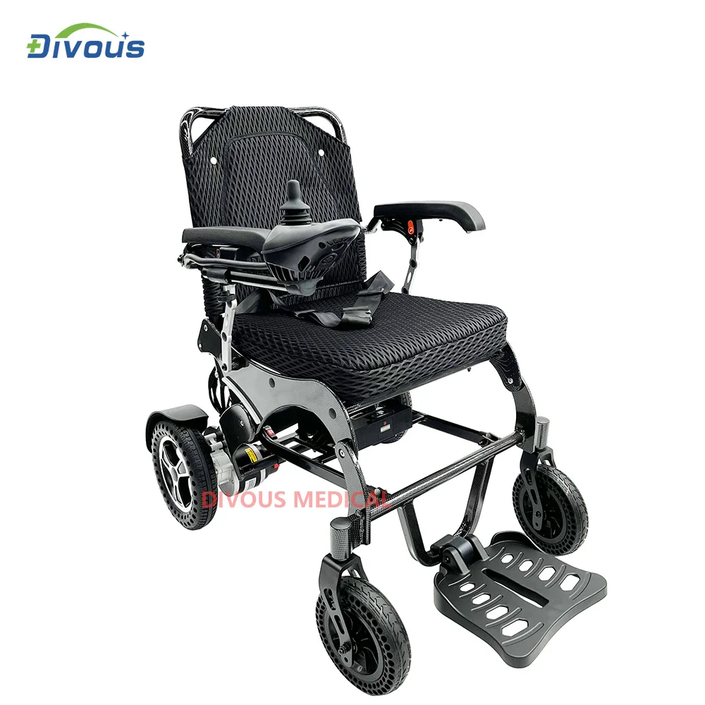 Powerful Wheelchair Electric Disabled Lightweight 4 Wheel Scooter Folding Portable Wheel Chair