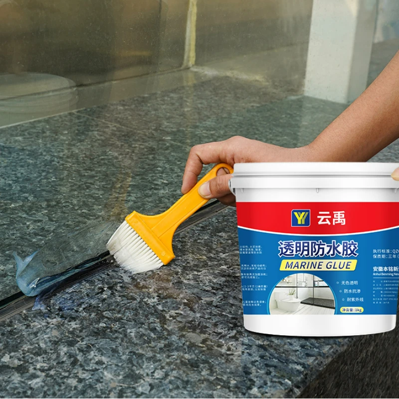 Exterior Wall Patches for Pool Bathroom Transparent Waterproof Glue Trap Leak Repair Materials Free From Smashing Bricks Garden