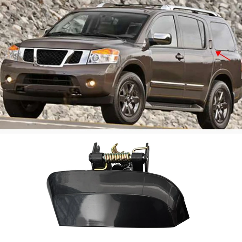 

Задняя правая Боковая ручка для наружной двери автомобиля для Nissan Armada 2004-2015 82606-7S004 автомобильные аксессуары черного цвета