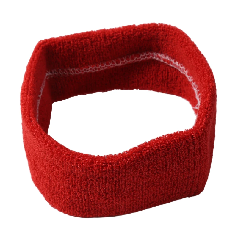Cotton Elastic Sweatband Basketball Sports Headband Women Men Gym Fitness Sweat Hair Band Volleyball Tennis Running Headband sports headbands