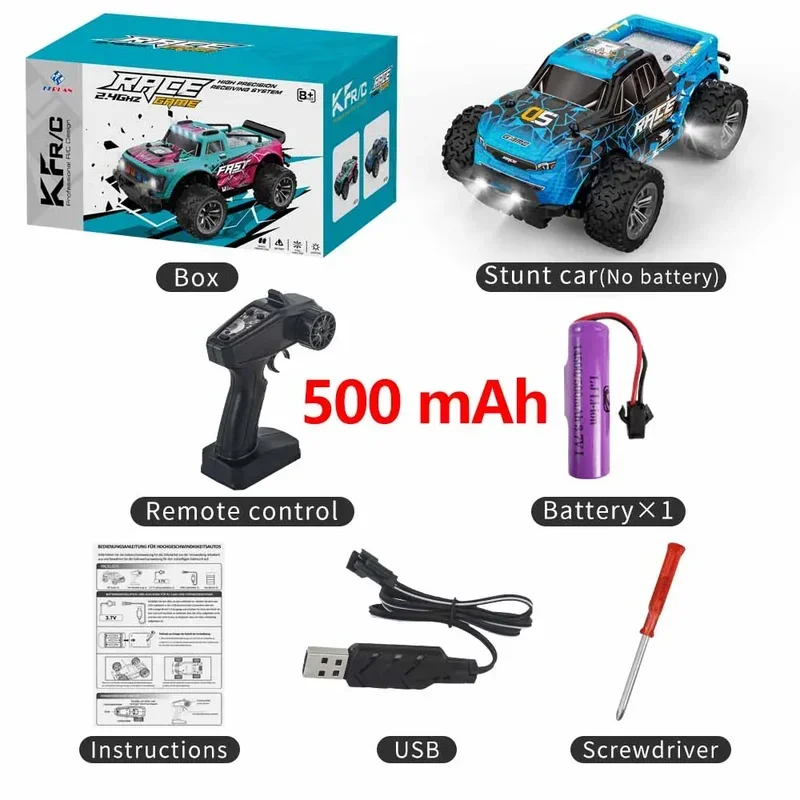 thumbnail image 1 of KF11 4WD 1:16 50KM/H Brushless RC Drift Off-Road Car With LED Light IPX6 Waterproof Electric High Speed Racing Outdoor Truck Toy, 1 of 5