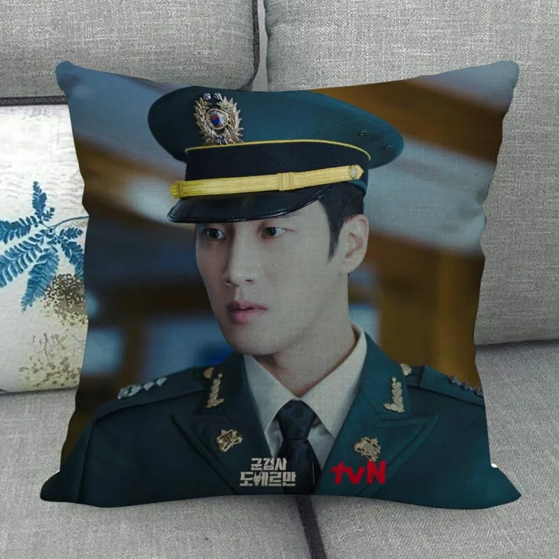 

Custom Ahn-Bo-Hyun Pillowcase Wedding Decorative Cotton Linen Pillow Case For Home Pillow Cover 45X45(One Sides)