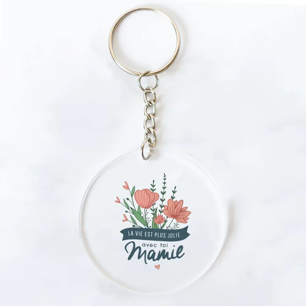 Portachiavi per tata, regalo di compleanno per nonna, nonna