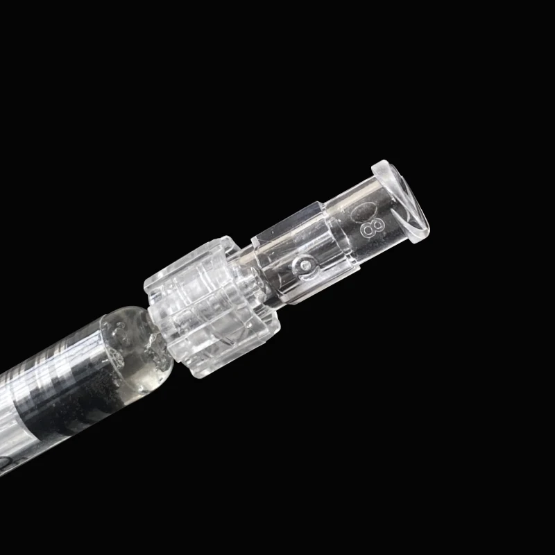 Luer Lock Adapter szczelna podwójnej helisy sterylne złącze strzykawki ze złączem Luer wtrysku strzykawki