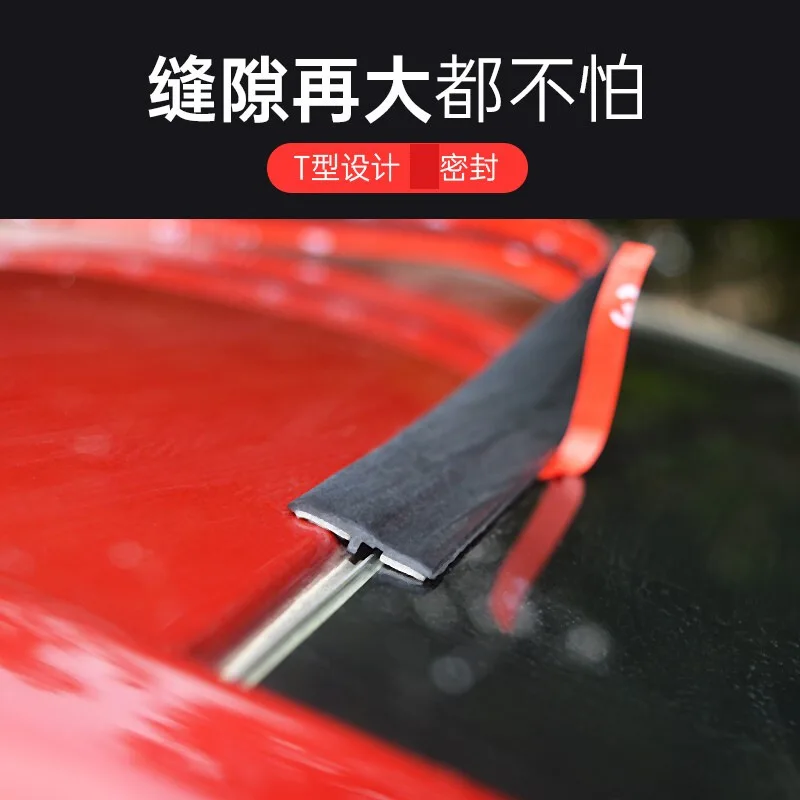 

Car Trunk Lid Gap Sealing Strip Noise Sound Insulation Rubber Strips Universal Weatherstrip Auto Accessories Car Stickers Parts