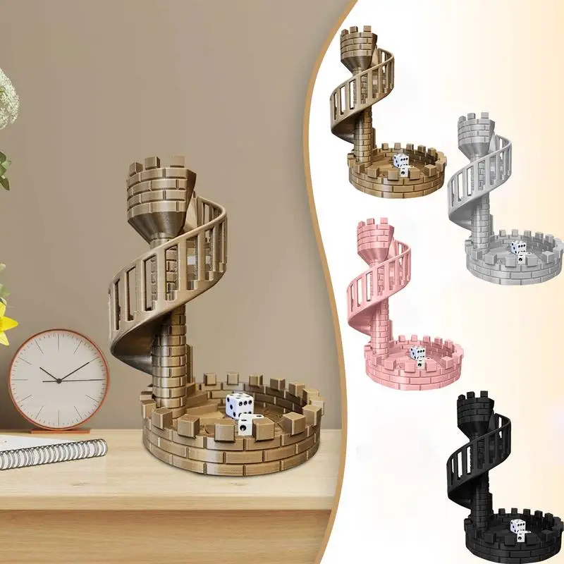 Dice Tower Castle Desktop Decorations Ancient Roman Theme dice tower