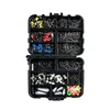 PD Fishing Gear 177pcs Boxed LUYA ACCESSORIES Glow-in-the-dark eight-ring swivel connector sea fishing iso fishing set 5