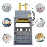 Waste Paper Compressor Machine Cardboard Baling Press Machine Used Clothes And Textile Compress Baler Machine 1