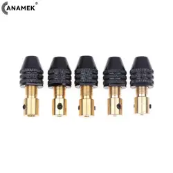 Universal Electric Motor Shaft Mini Chuck Fixture Clamp 0.3mm-3.4mm Small Electronic Drill Bit Collet Micro Chuck Fixing Device