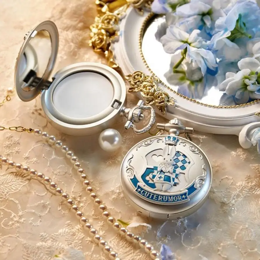 Cute Rumor Pocket Watch Solid Perfume Summer Long Lasting Fresh Fragrance Balm for Men and Women Portable Applicator