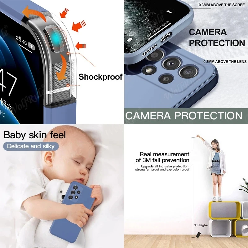 Shockproof Original Back Bumper TPU Soft Case Cover