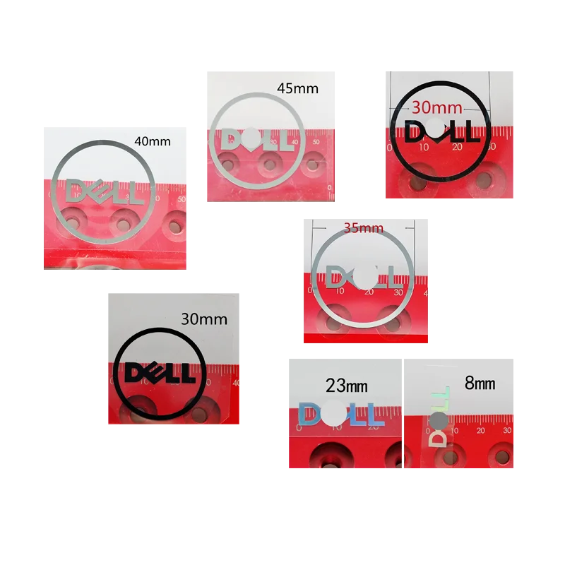 Keyboard Stickers Laptop Sticker Electroforming Sticker Metal Electroplating For DELL 35mm 30mm