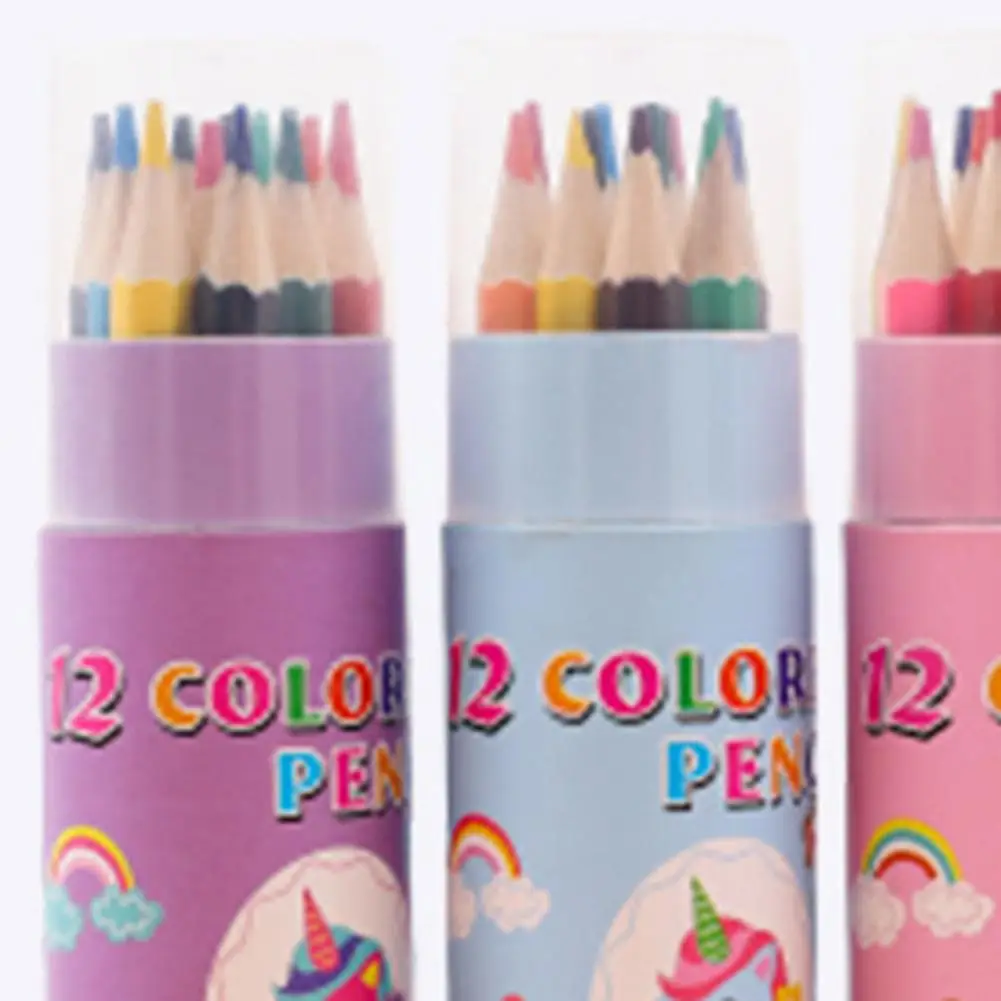 12/18/24/36/48 Pcs Colored Pencil Multiple Color Sketching Pencil Art Supplies Drawing Pen Stationery lápices lapices de colores