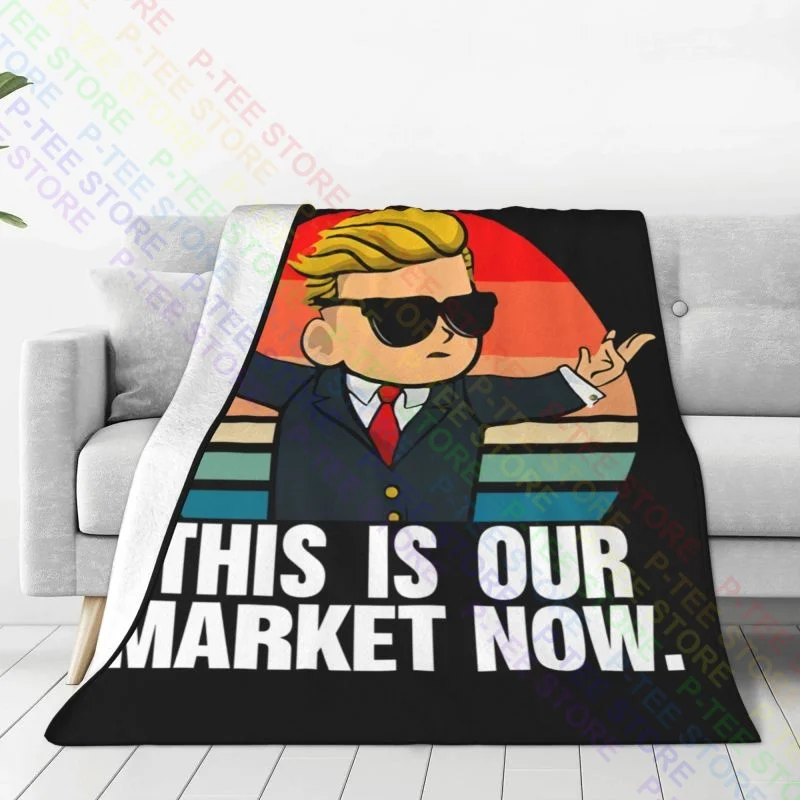 Это наш рынок, сейчас, Wsb Wall Street ставки Stonks Gme, одеяло для шестеренок, домашняя дышащая Механическая стирка