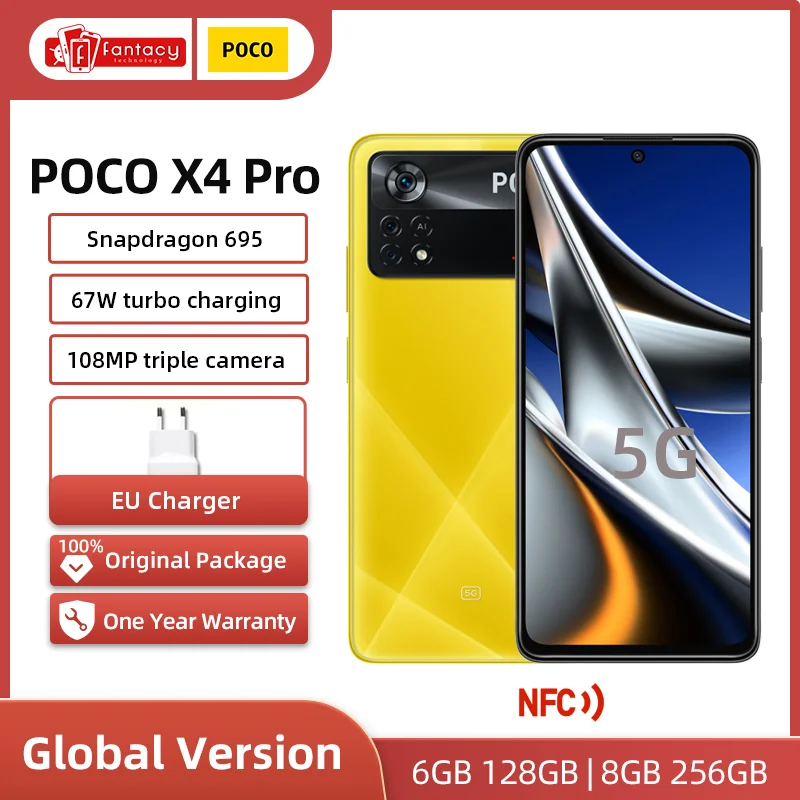 Amazon.com: Poco X4 Pro 5G 256GB 8GB ...