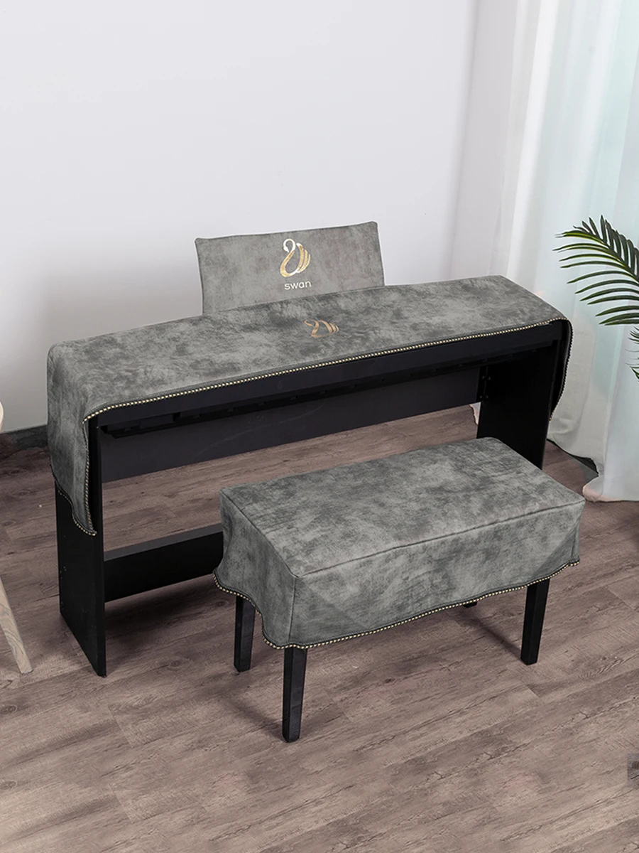 1 PCS 88-key electronic piano dust-proof half cover 61-key electric piano cover/Shelf cover/Stool cover piano keyboard cover piano keyboard covers