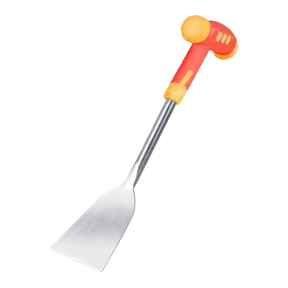 Garlic Digging Shovel Stainless Steel with Plastic Handle Garden Tool for Digging Planting Flower Vegetable Beekeeping