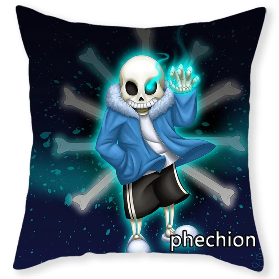 

Phechion Undertale 3D Printed Polyester Decorative Pillowcases Pillow Cover Square Zipper Pillow Gift C87