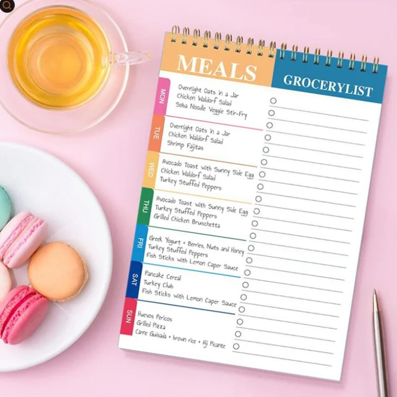 Chicken Weekly Planner Pad undated Planner Notepad office Desk