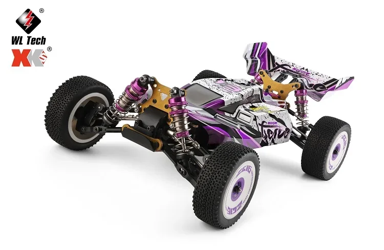 1/12 스피드카 Wltoys 124019 2.4GHz RC카, 오프로드 드리프트 카, RTR 4 륜 구동, 알루미늄 합금 섀시, 아연 합금 기어, 60 km/h