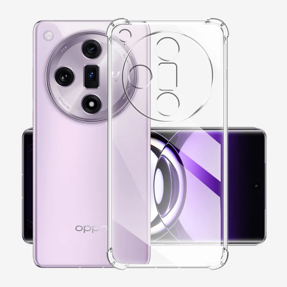 Custodia Antiurto Per Oppo Find X7 Custodia Morbida In Silicone Coque Per Oppo Find X7 Ultra Bumper Cover Per Oppo Find X7 Funda