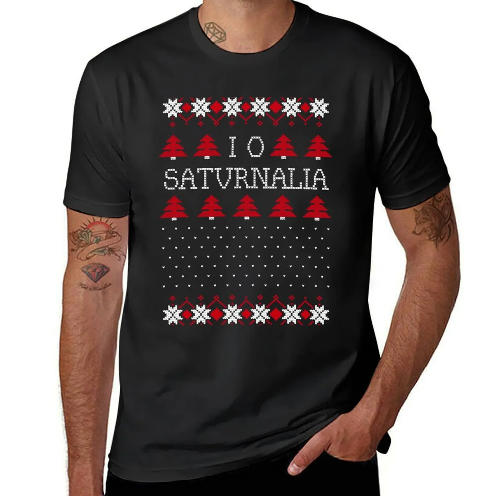 

Ancient Knits - IO SATURNALIA T-Shirt cute tops Short sleeve tee anime animal prinfor boys funny t shirts for men