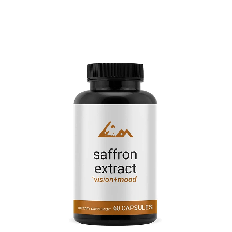 Saffron extract 88.5 milligrams, 60 capsules - vegetarian, non genetically modified, gluten free