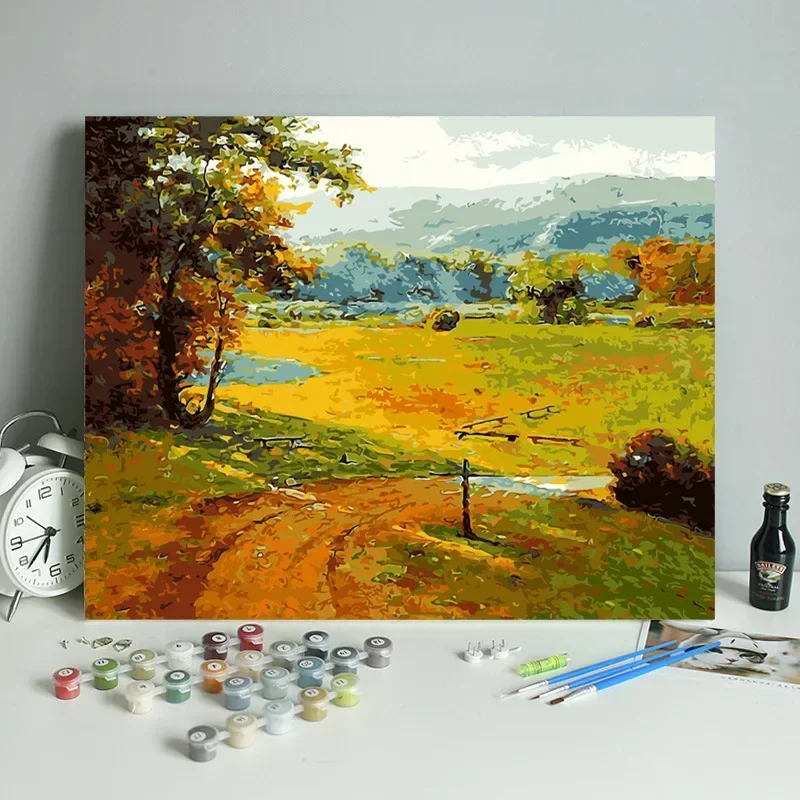 

2520002 Landscape painting hanging painting sofa background wall decoration entry porch oil paintingDecorative painting