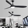 Low Floor Modern Ceiling Fans No Light 42Inches DC Motor Reversible Blades Remote Control Led Fans Lamp With Lights 2