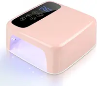UV LED Nail Lamp, 15600mAh Nail Dryer for Gel Polish, Auto Sensor, Professional Gel Curing Lamp Gel Polish Light 1