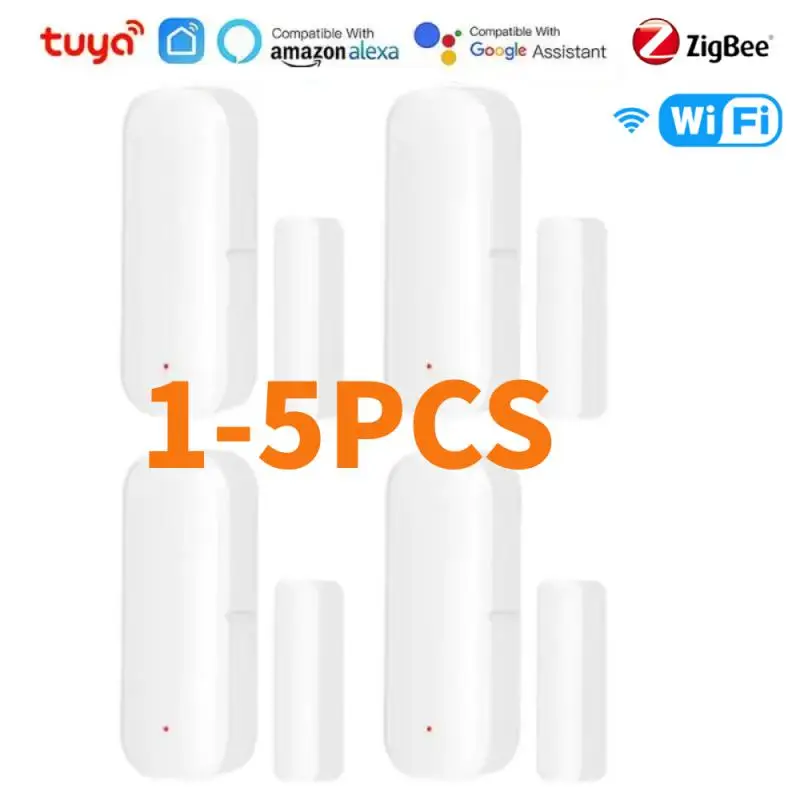 

WiFi/Zigbee Tuya Smart Door Sensor Smart Home Door Open/Closed Detectors Window Sensor Smart Life Works With Google Home Alexa