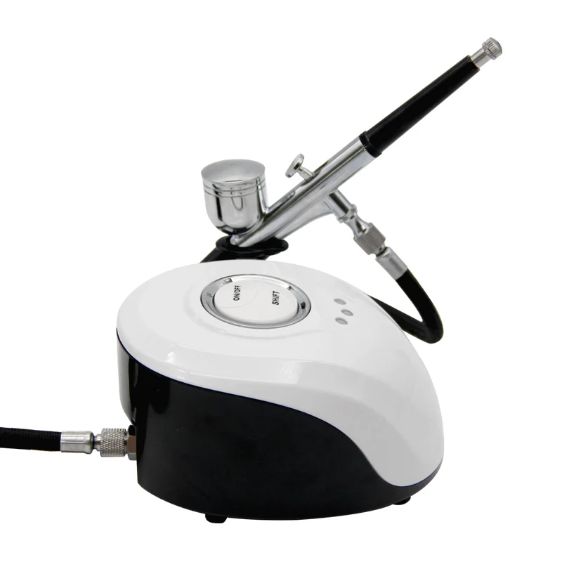 Spray Gun Nano Water Oxygen Facial Cleansing Tattoo Cake Makeup Compressor Paint Nail Art Home Beauty Device Remove Wrinkles 2