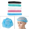 100 PCS Hair Caps 21 Inch Disposable Non-woven Bouffant Hair Net Caps Elastic Head Cover Cap For Beauty Kitchen Food Salon Bath 3