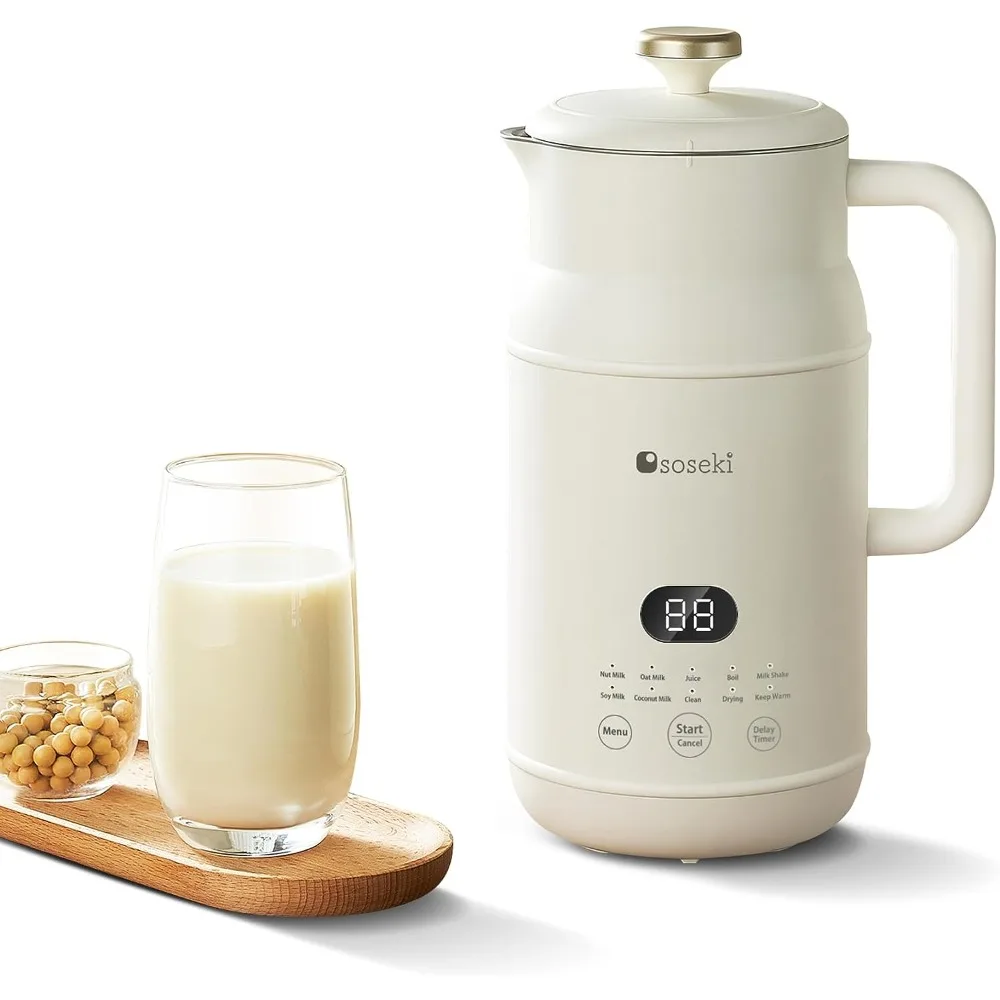 thumbnail image 2 of 10-in-1 Almond Milk Maker Machine - 35oz, Soy, Oat, Juice, Porridge, Self-Cleaning 2 of 14
