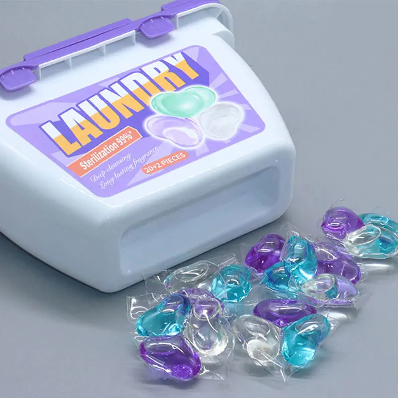 8X Cleaning Power Long Lasting Frangance Soft Protective Clothing Concentrated Laundry Beads Gel for Home Dormitory