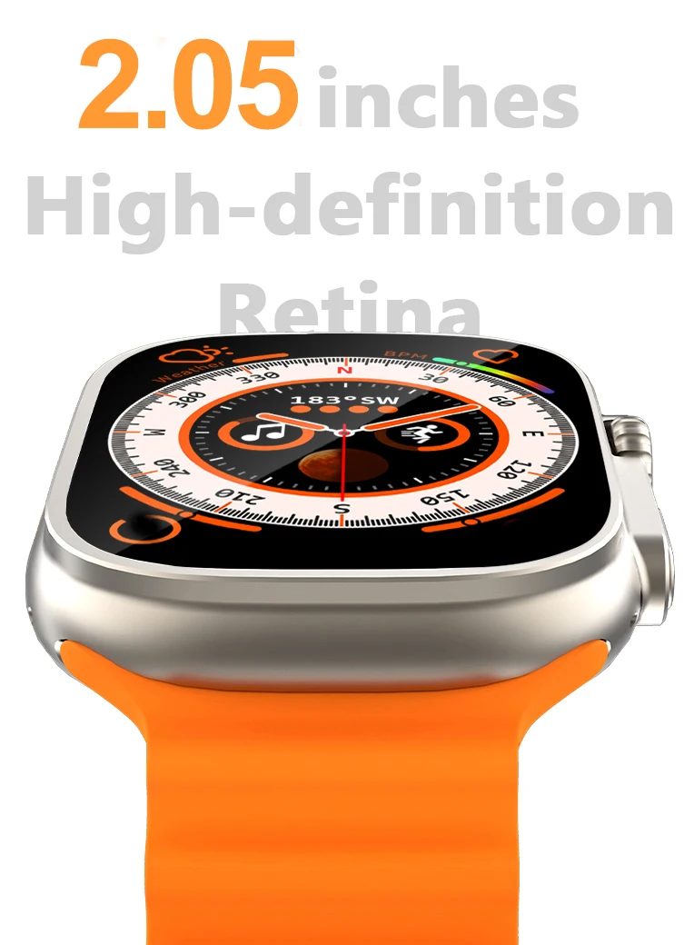 2023 VWAR IWO Ʈ 4 Smartwatch 49mm 2.2 ġ HD ȭ ħ NFC   Ʈ ġ IOS