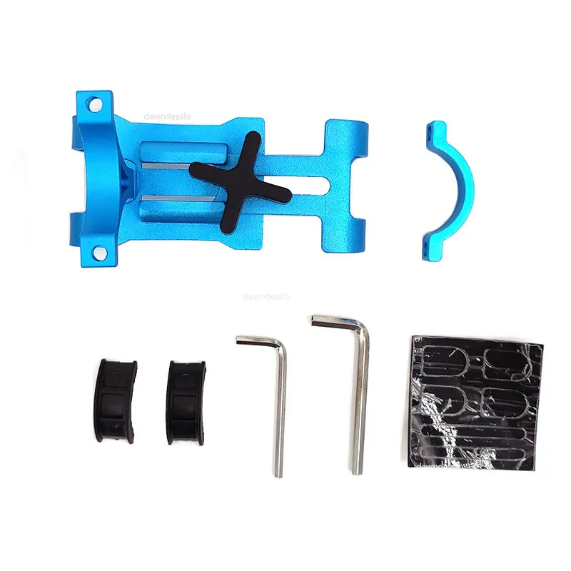 S4425f4b158584a01b52514e1c40cee14t Metal Motorcycle Bike Phone Holder Aluminum Alloy Anti-slip Bracket GPS Clip Universal Bicycle Phone Stand for all Smartphones Mallzona