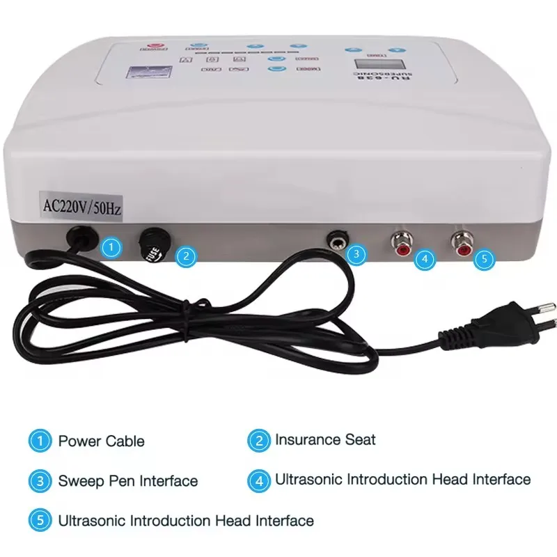 3 In 1 Ultrasonic Facial Machine Spot Freckle Removal Lifting Skin Anti Aging Beauty Vibrater Massager Facial Skin Care Devices