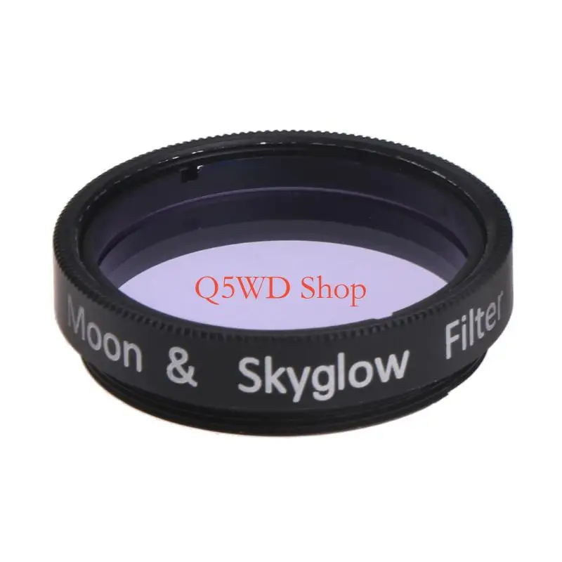Q5WD 1.25인치 문 필터 1.25 스카이 글로우/망원경 접안 렌즈용 문 필터