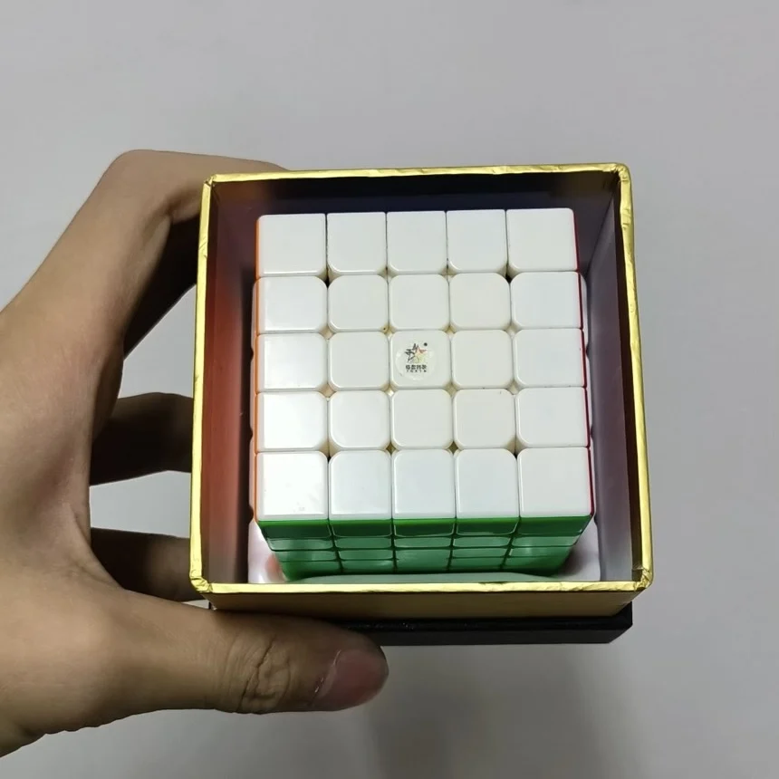 유신 황룡 5x5 마그네틱 큐브 5x5x5 M 큐브 교육용 큐보 마히코 퍼즐 장난감 (어린이용)