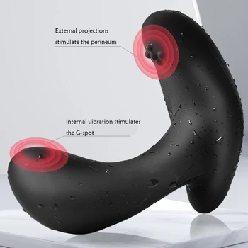 Inflatable Anal Plug Wireless Remote Control Pump Prostate Massage Vibrator Expansion Vibrating Anal Sex Toys For Men Woman 4
