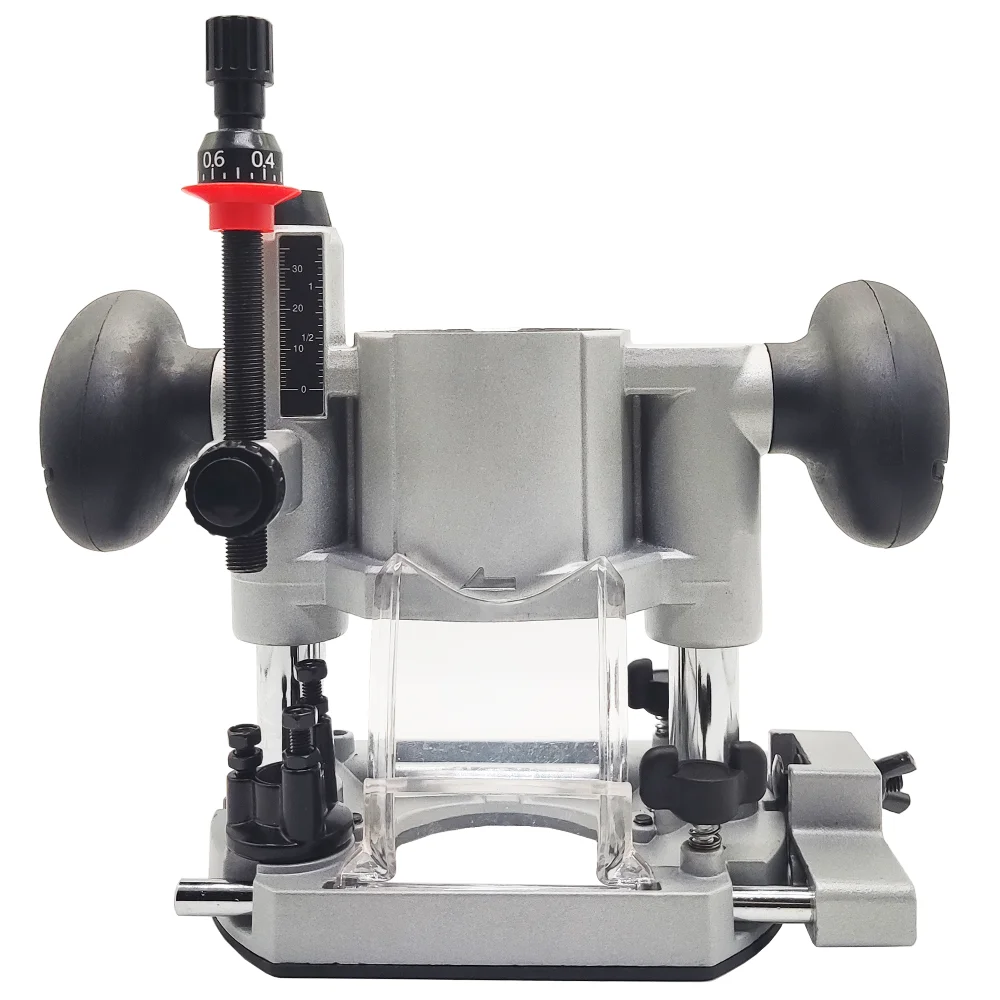 PATUOPRO Compact Plunge Router Milling Trimming Machine Base Home DIY Tool For Electric Trimming Power Tools Accessories 65MM woodworking tools wood router plunge router