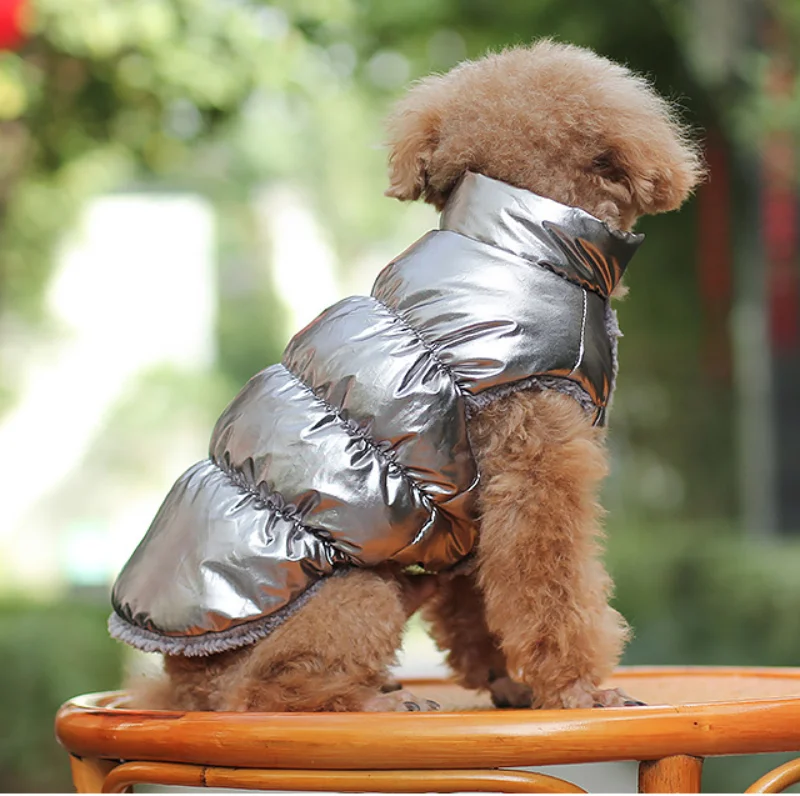 Warm pet thickened clothes dog clothes winter Waterproof Winter Dog Clothes Dog costume Winter Clothes for cats Pet Coat