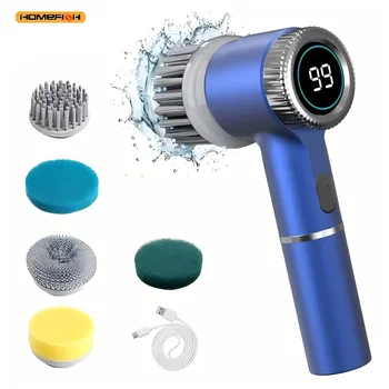 Rechargeable Electric Spin Scrubber 1