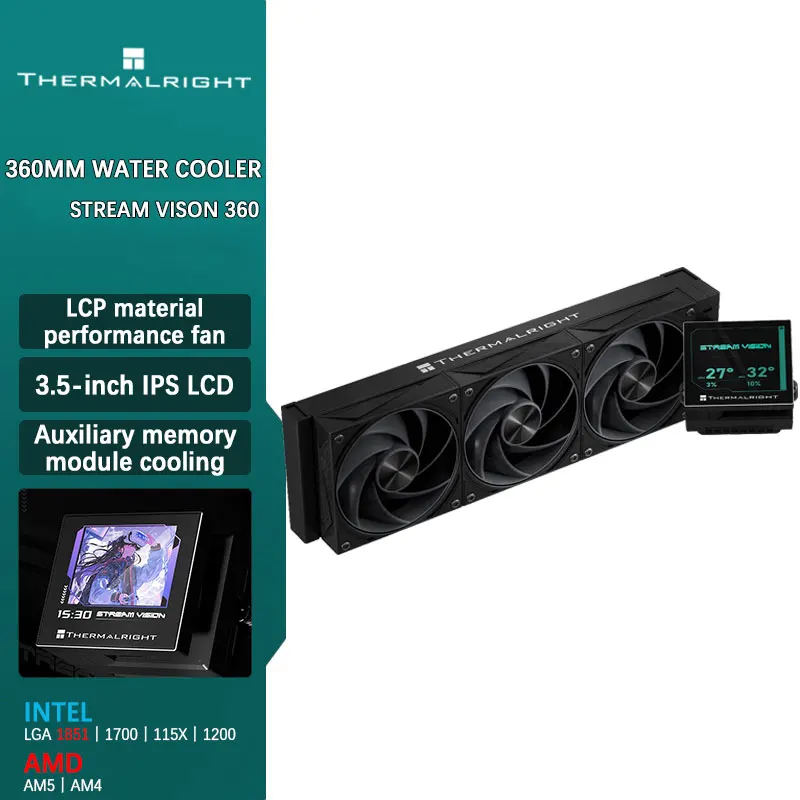 Thermalright STREAM VISION 360 360MM All-in-One Liquid