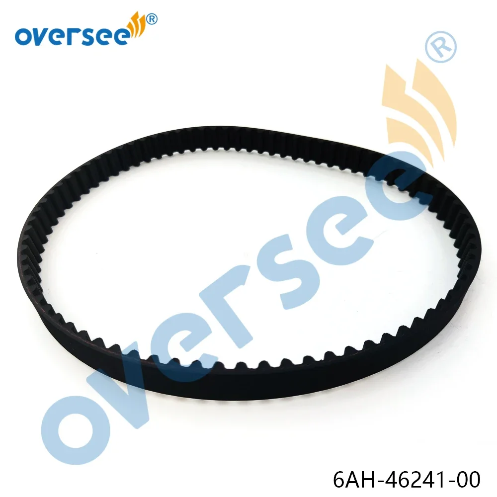 6AH-46241 Timing Belt For Yamaha Outboard Board 20HP 4T Parsun Hidea F20b 6AH-46241-00