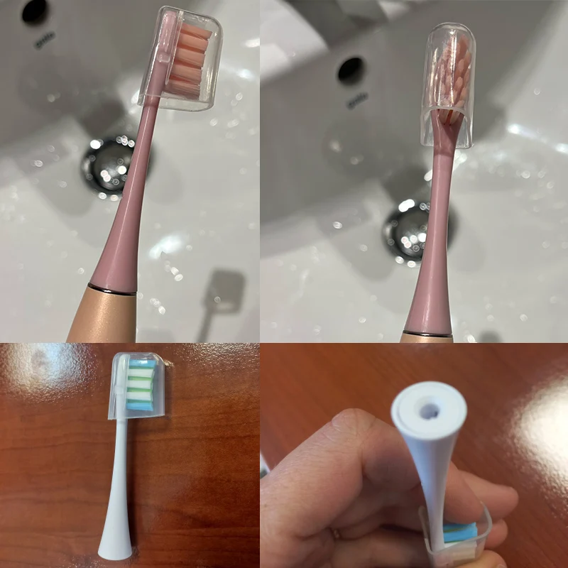 12 Stück vakuumversiegelte verpackte Ersatzbürstenköpfe für Oclean X PRO/ Z1/ F1/ One/ Air 2/SE Soft DuPont Tiefenreinigungsdüsen – Detail 6