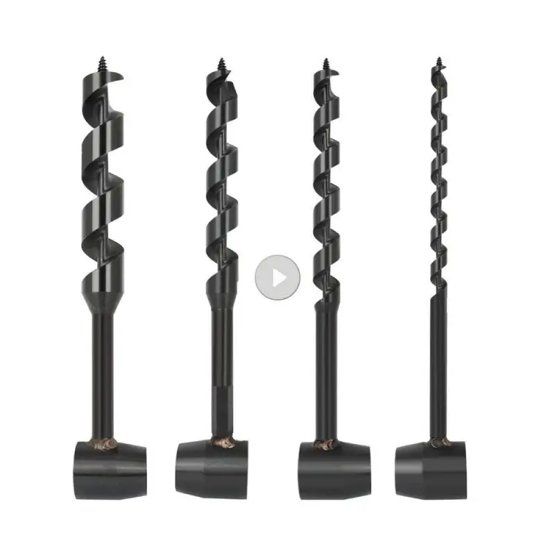 

Сверло для выживания на открытом воздухе, для кемпинга, походов, удлиненное средство для выживания, шнековая дрель, легкая портативная углеродистая сталь