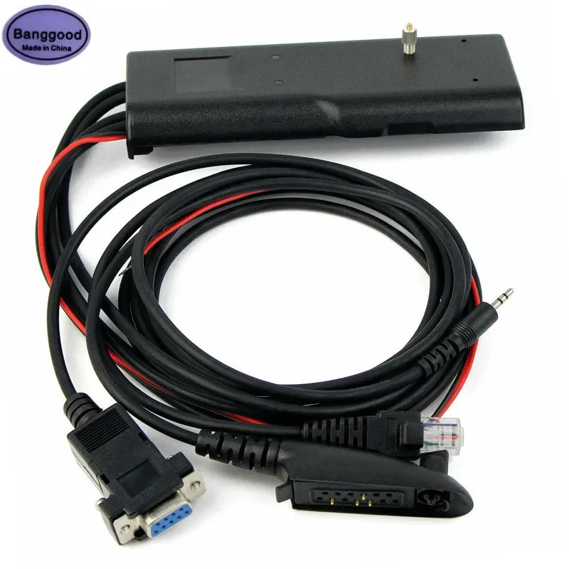 4 in 1 Programming Cable for Motorola GP88S GP328 GP300 GM300 GP88S CP200 GP340 PM400 GR400 Two Way Radio 4in1 Programming Cable